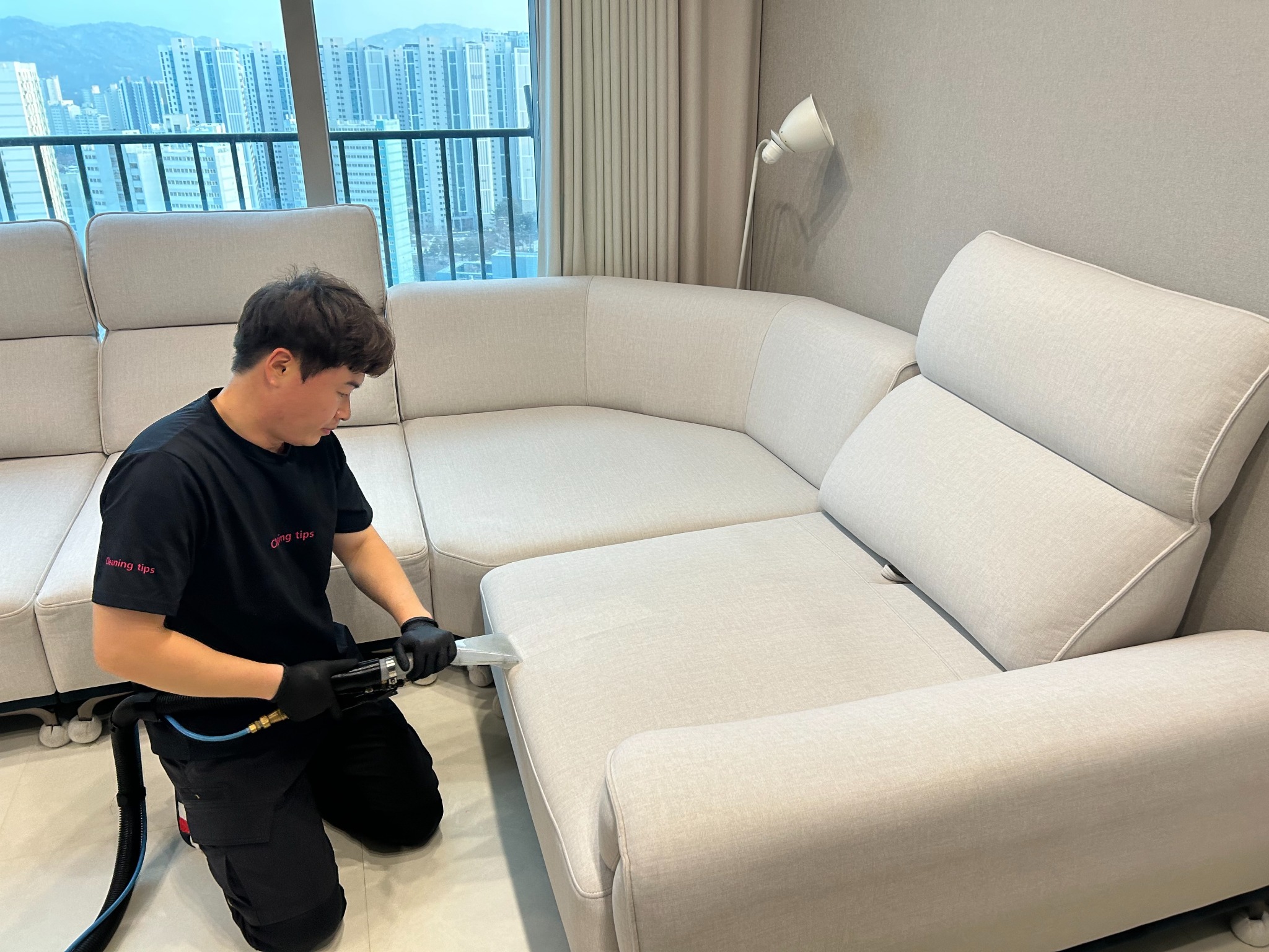 5단계 오염수 흡입